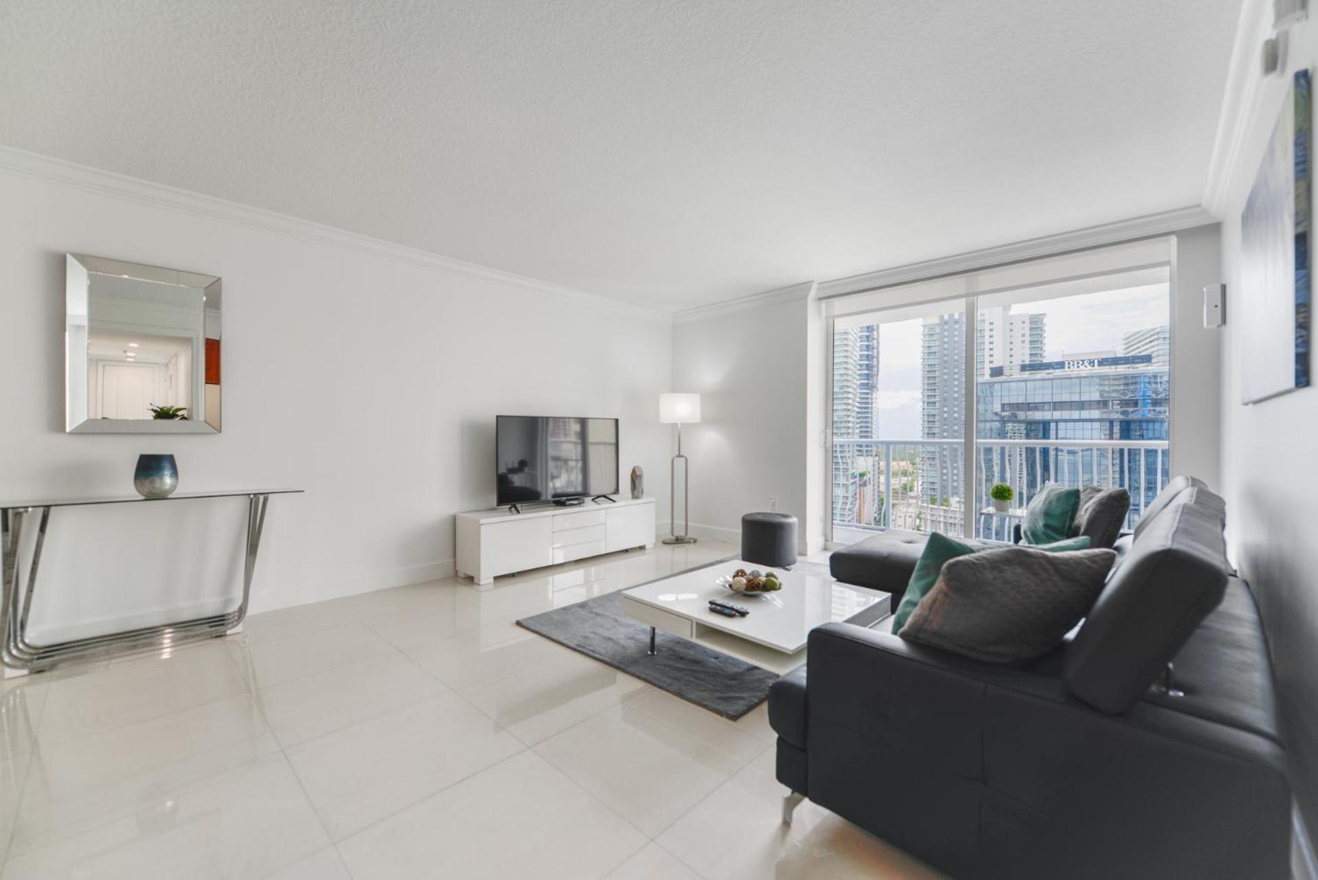 Gorgeous Apartment In Brickell Miami Dış mekan fotoğraf