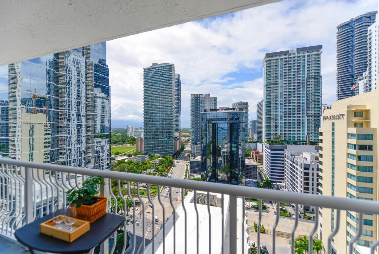 Gorgeous Apartment In Brickell Miami Dış mekan fotoğraf